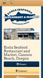 Mobile Screenshot of ecolaseafoods.com